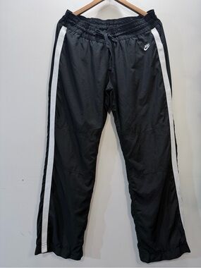 Vintage Nike Men's Black Track Pants Size XL